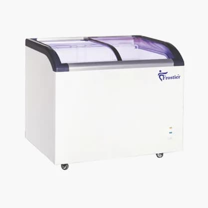 Frostier Glass Top- Ice-Cream Freezer